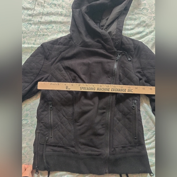 Blanc noir cotton lacing jacket - Picture 7 of 9